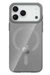 Apple iPhone 17 Pro PC Blank Magsafe Kapak - Natural Grey