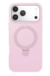 Apple iPhone 17 Pro Regal Magsafe Standlı Kapak - Açık Pembe