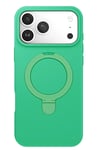 Apple iPhone 17 Pro Regal Magsafe Standlı Kapak - Yeşil