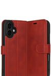 Apple iPhone 17 Trend S Plus Kapaklı Kılıf - Kırmızı