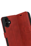 Apple iPhone 17 Trend S Plus Kapaklı Kılıf - Kırmızı