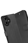 Apple iPhone 17 Trend S Plus Kapaklı Kılıf - Siyah