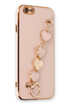 Apple iPhone 6 Kılıf Esila Silikon - Pudra