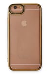 Apple iPhone 6 Kılıf Liva Lens Silikon - Siyah