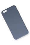 Apple iPhone 6 Plus Kılıf Nano içi Kadife Silikon - Gri