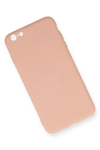 Apple iPhone 6 Plus Kılıf Nano içi Kadife Silikon - Pudra