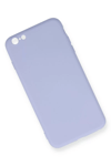 Apple iPhone 6 Plus Kılıf Nano içi Kadife Silikon - Lila