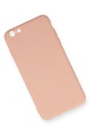 Apple iPhone 6 Plus Kılıf Nano içi Kadife Silikon - Pudra