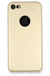 Apple iPhone 7 Kılıf First Silikon - Gold