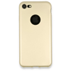 Apple iPhone 7 Kılıf First Silikon - Gold