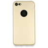 Apple iPhone 7 Kılıf First Silikon - Gold
