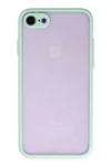 Apple iPhone 7 Kılıf Montreal Silikon Kapak - Turkuaz
