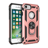 Apple iPhone 7 Kılıf Sofya Yüzüklü Silikon Kapak - Rose