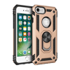 Apple iPhone 7 Kılıf Sofya Yüzüklü Silikon Kapak - Gold