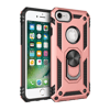 Apple iPhone 7 Kılıf Sofya Yüzüklü Silikon Kapak - Rose