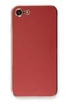 Apple iPhone 7 Kılıf Volet Silikon - Kırmızı