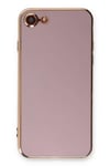 Apple iPhone 7 Kılıf Volet Silikon - Mor