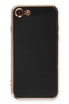 Apple iPhone 7 Kılıf Volet Silikon - Siyah