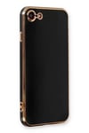Apple iPhone 7 Kılıf Volet Silikon - Siyah