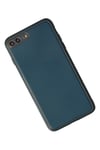 Apple iPhone 7 Plus Kılıf Coco Deri Silikon Kapak - Mavi
