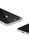 Apple iPhone 8 Plus Kılıf Lüx Şeffaf Silikon