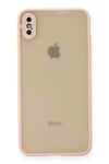 Apple iPhone X Kılıf Montreal Silikon Kapak - Pembe