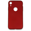 Apple iPhone XR Kılıf First Silikon - Bordo