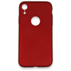 Apple iPhone XR Kılıf First Silikon - Bordo