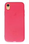 Apple iPhone XR Kılıf First Silikon - Pembe