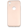 Apple iPhone XR Kılıf First Silikon - Rose Gold