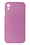Apple iPhone XR Kılıf PP Ultra İnce Kapak - Pembe
