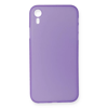 Apple iPhone XR Kılıf PP Ultra İnce Kapak - Mor