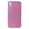 Apple iPhone XR Kılıf PP Ultra İnce Kapak - Pembe