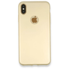 Apple iPhone XS Max Kılıf First Silikon - Gold