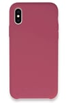 Apple iPhone XS Max Kılıf Lansman Legant Silikon - Fuşya