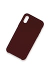 Apple iPhone XS Max Kılıf Lansman Legant Silikon - Bordo