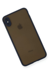 Apple iPhone XS Max Kılıf Montreal Silikon Kapak - Lacivert
