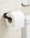 Duvara Monte Siyah Peçetelik Minimal Banyo Aksesuarı