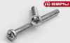 Ebru Yuvarlak Yıldız Başlı YSB Civata M6x60 - 10 Adet