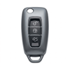 Ford Focus/Cmax/Fiesta/Mondeo/Transit Uyumlu Silikon Oto Anahtar Kumanda Kabı Kılıf Gri