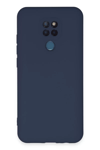 General Mobile GM 20 Kılıf Nano içi Kadife Silikon - Lacivert