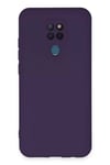 General Mobile GM 20 Kılıf Nano içi Kadife Silikon - Mor