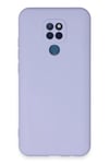 General Mobile GM 20 Kılıf Nano içi Kadife Silikon - Lila