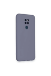 General Mobile GM 20 Kılıf Nano içi Kadife Silikon - Gri