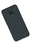 General Mobile GM 20 Kılıf Nano içi Kadife Silikon - Koyu Yeşil