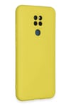 General Mobile GM 20 Kılıf Nano içi Kadife Silikon - Sarı