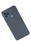General Mobile GM 21 Kılıf Nano içi Kadife Silikon - Gri