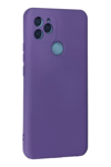 General Mobile GM 21 Kılıf Nano içi Kadife Silikon - Mor