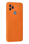 General Mobile GM 21 Kılıf Nano içi Kadife Silikon - Turuncu