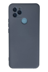 General Mobile GM 21 Kılıf Nano içi Kadife Silikon - Gri